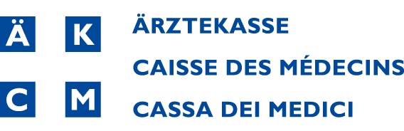 Logo of Caisse des Médecins, partner of Allemand-Genève.